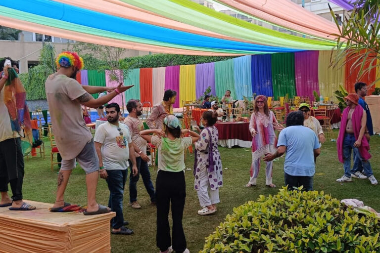 Holi Festival Celebration at Royal Retreat 2025 