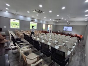 Meeting facility arrangement in MP hall